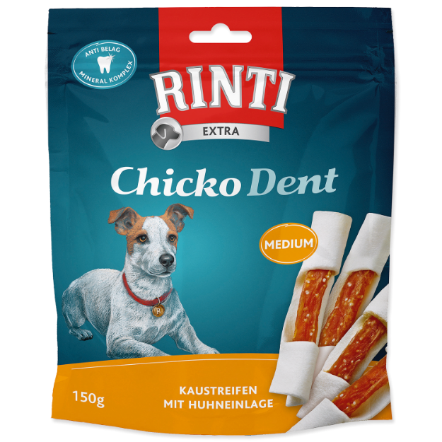 Pochoutka RINTI Chicko Dent Medium kure 150g