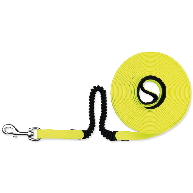 Vodítko TRIXIE Easy Life Tracking Shock Absorber neonove žluté 8 m 