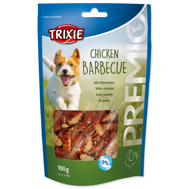 Pochoutka TRIXIE Premio Barbecue kure 100g