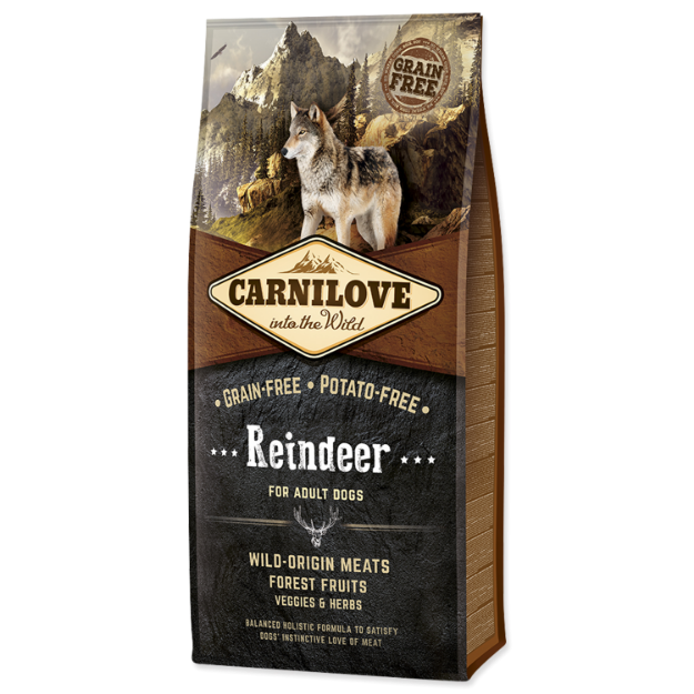 CARNILOVE Reindeer for Dog Adult 12kg