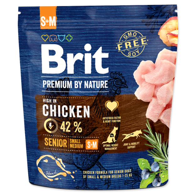 BRIT Premium by Nature Senior S+M 1kg