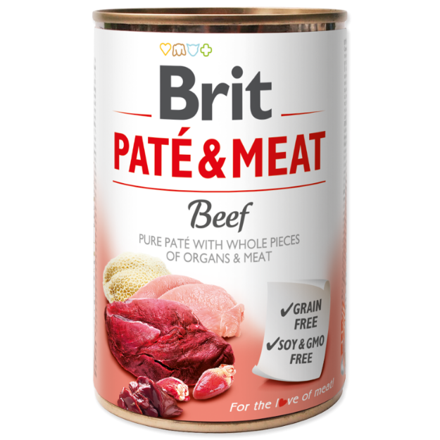 Konzerva BRIT Paté & Meat Beef 400g