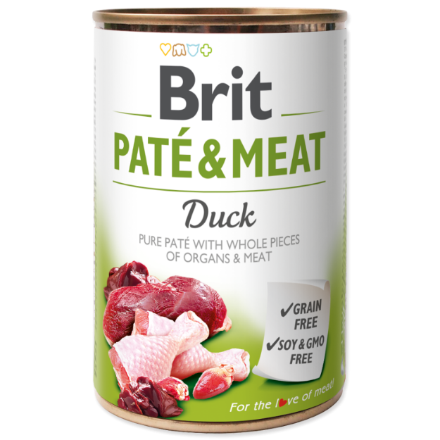 Konzerva BRIT Paté & Meat Duck 400g