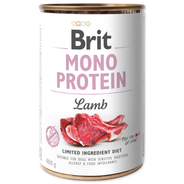 Konzerva BRIT Mono Protein Lamb 400g