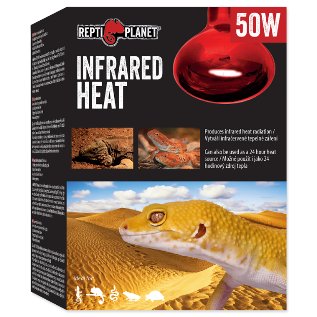 Žárovka REPTI PLANET Infrared HEAT 50W