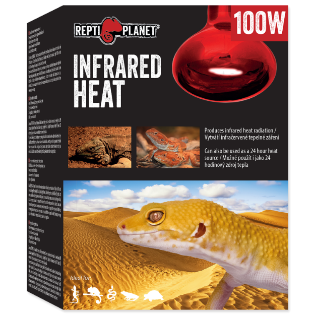 Žárovka REPTI PLANET Infrared HEAT 100W