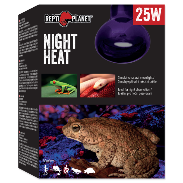 Žárovka REPTI PLANET Moonlight HEAT 25W