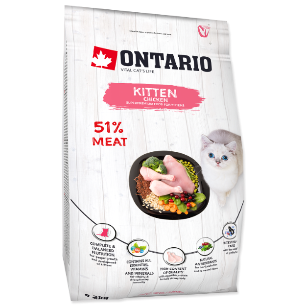 ONTARIO Kitten Chicken 2kg