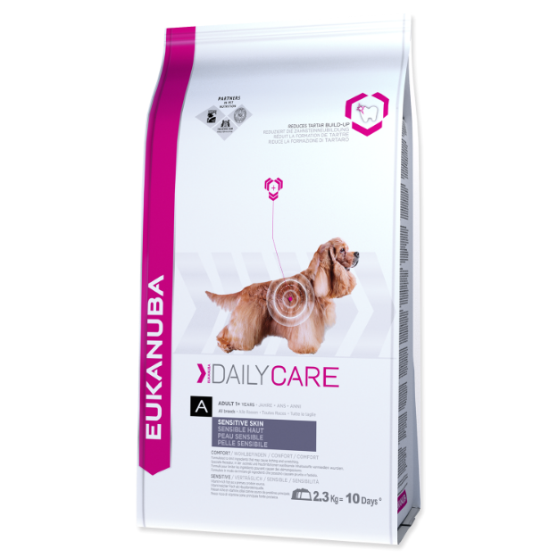 EUKANUBA Daily Care Sensitive Skin 2,3kg