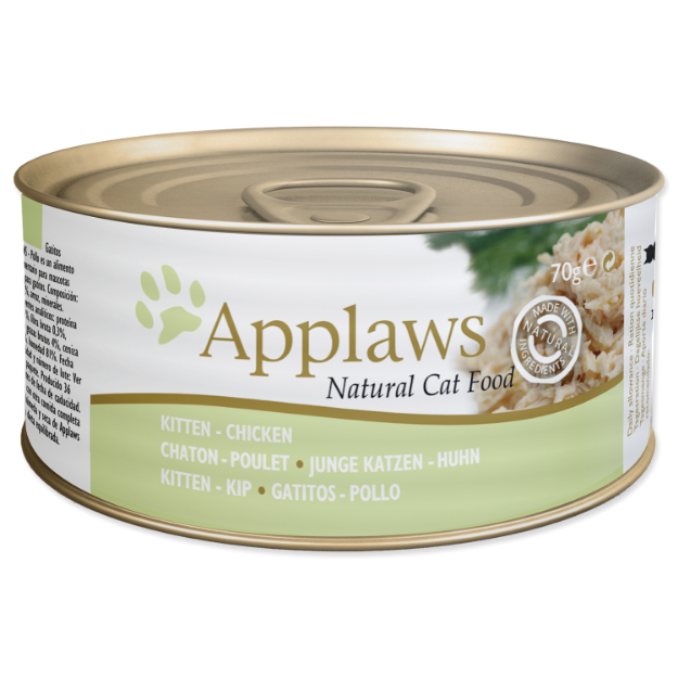 Konzerva APPLAWS Kitten Chicken 70g