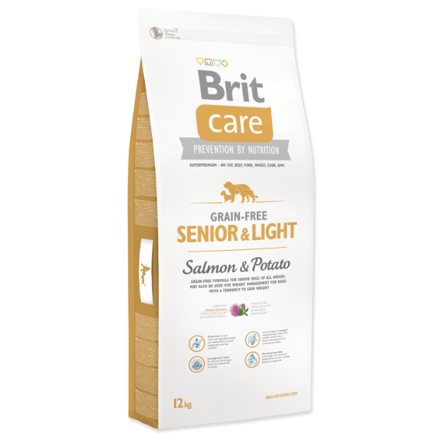 BRIT Care Grain-free Senior & Light Salmon & Potato 12kg