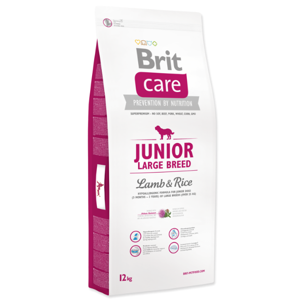 BRIT Care Junior Large Breed Lamb & Rice 12kg