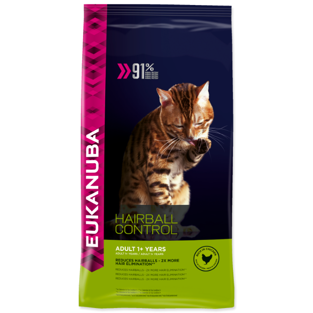 EUKANUBA Cat Adult Hairball Control 2kg