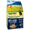 ONTARIO Dog Adult Mini Lamb & Rice 2,25kg