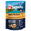 ONTARIO Dog Adult Medium Fish & Rice 0,75kg