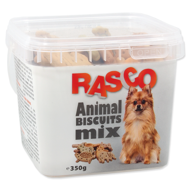 Sušenky RASCO Dog zvírátka mix 350g