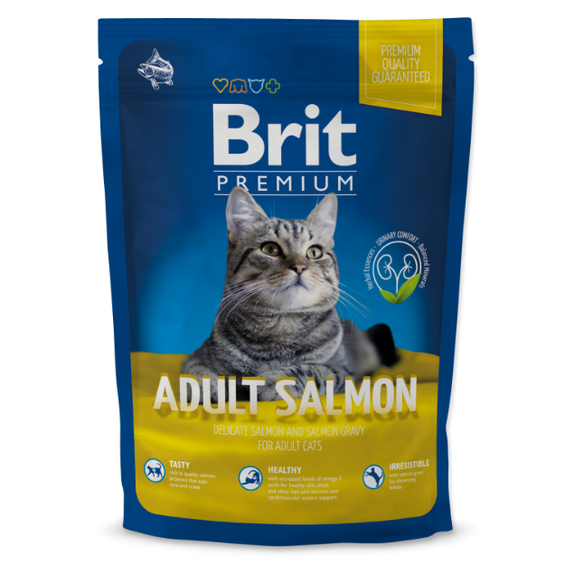 BRIT Premium Cat Adult Salmon 1,5kg