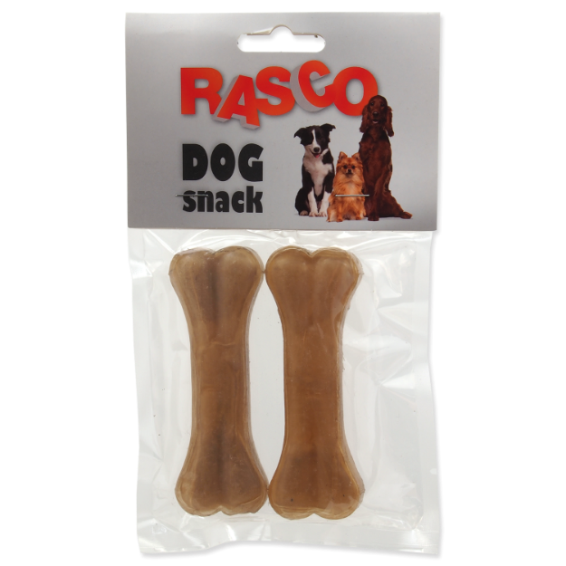 Kosti RASCO Dog buvolí 10 cm 2ks