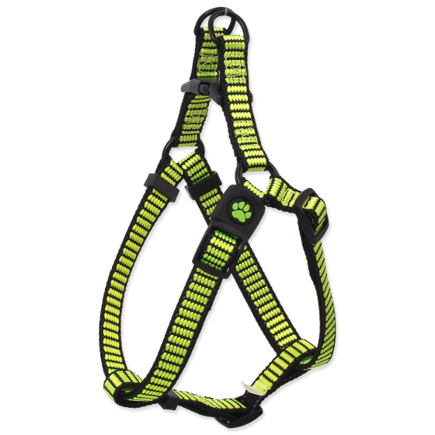 Postroj ACTIVE DOG Premium limetka L 