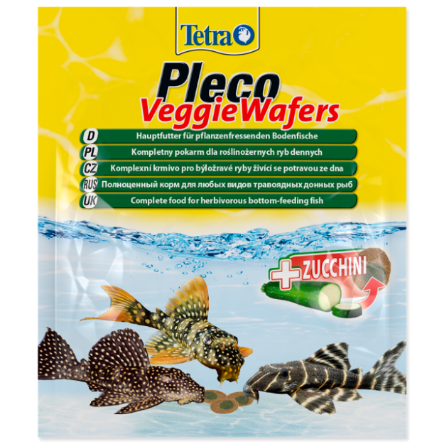 TETRA Pleco VeggieWafers sácek 15g