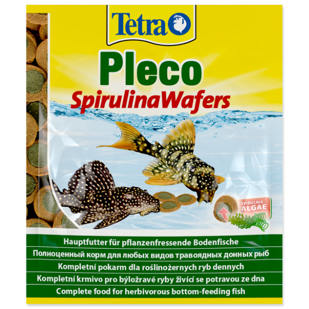 TETRA Pleco SpirulinaWafers sácek 15g