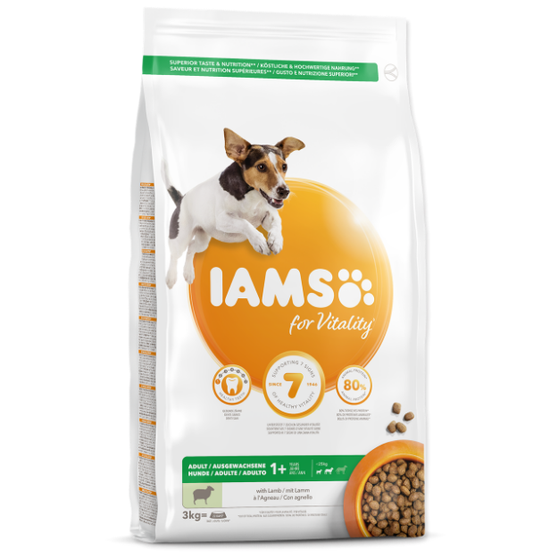 IAMS Dog Adult Small & Medium Lamb 3kg