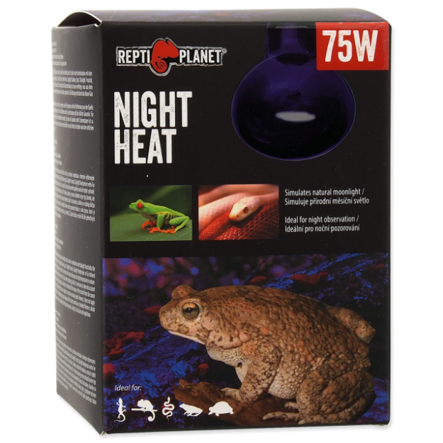 Žárovka REPTI PLANET Moonlight HEAT 75W