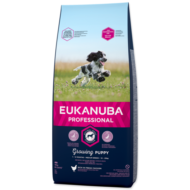 EUKANUBA Puppy & Junior Medium Breed 19kg