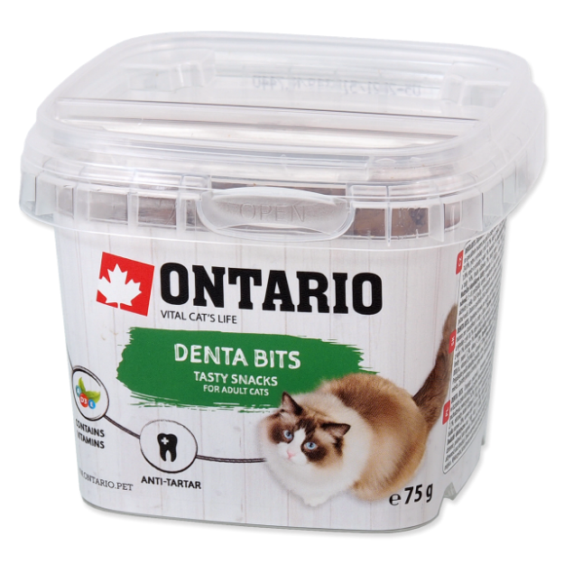 Snack ONTARIO Cat Dental Bits 75g