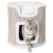 Odpocívadlo TRIXIE Ria Cat Tower svetle šedé-prírodní 37 cm 