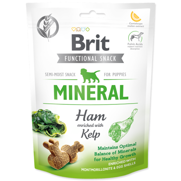 BRIT Care Dog Functional Snack Mineral Ham for Puppies 150g