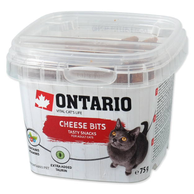 Snack ONTARIO Cat Cheese Bits 75g