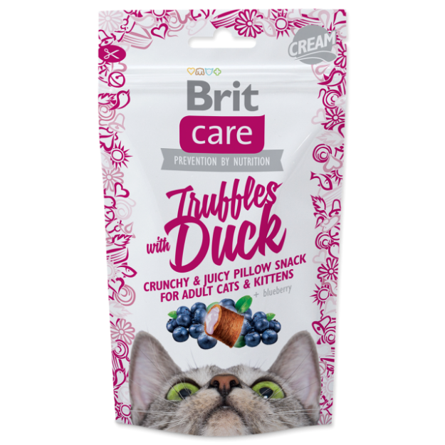 BRIT Care Cat Snack Truffles Duck 50g