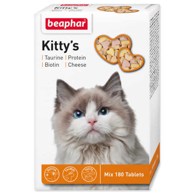 Pochoutka BEAPHAR Kitty´s Mix 180tablet