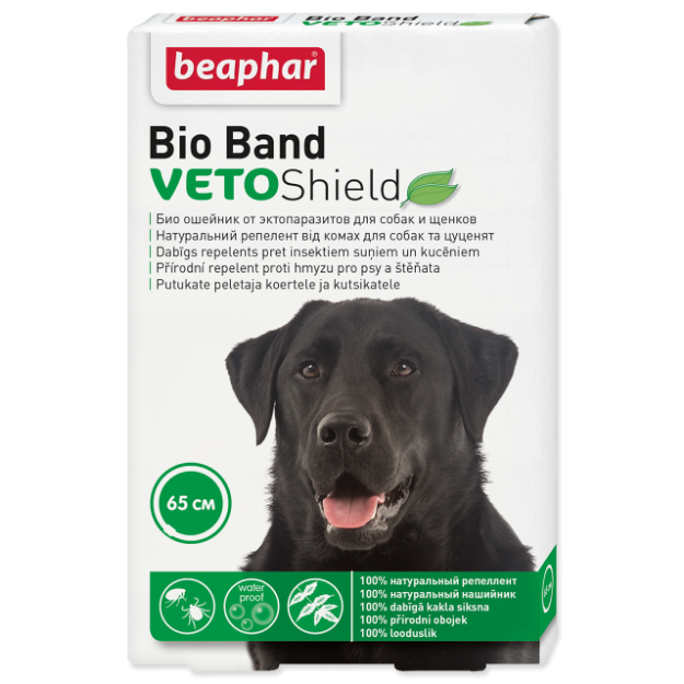 Obojek repelentní BEAPHAR Bio Band Veto Shield 65 cm 