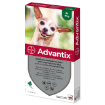 BAYER Advantix Spot-On pro psy do 4 kg 0,4ml