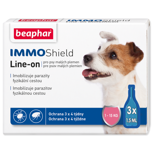 BEAPHAR Line-on IMMO Shield pro psy S 4,5ml