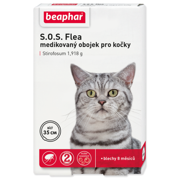 Obojek antiparazitní BEAPHAR CatShield 35 cm 