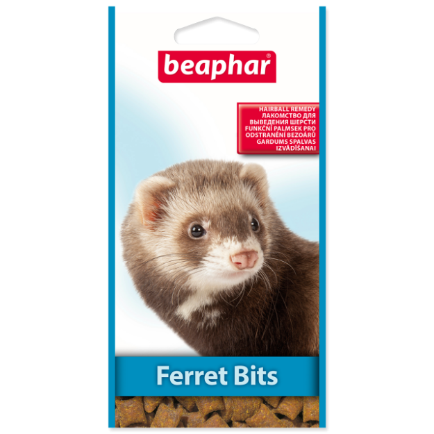 Pochoutka BEAPHAR Ferret Bits s malt pastou 35g