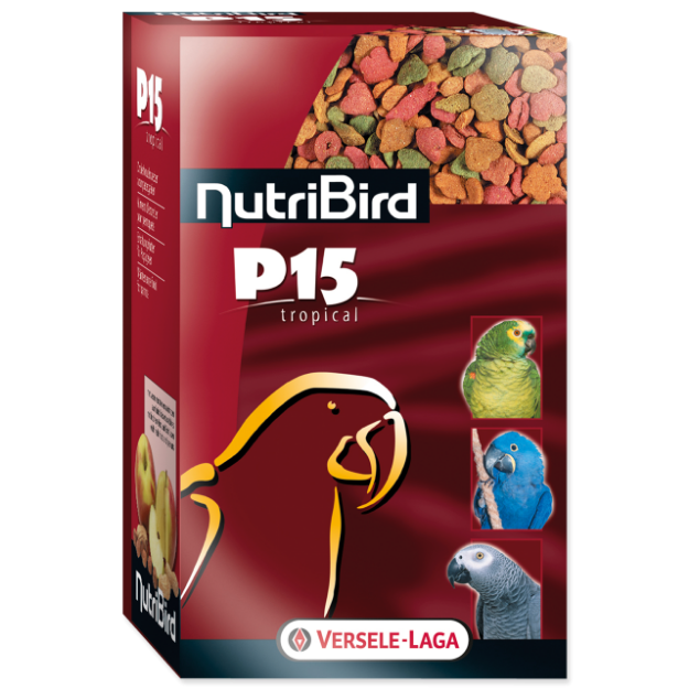 VERSELE-LAGA Nutri Bird P15 Tropical pro velké papoušky 1kg