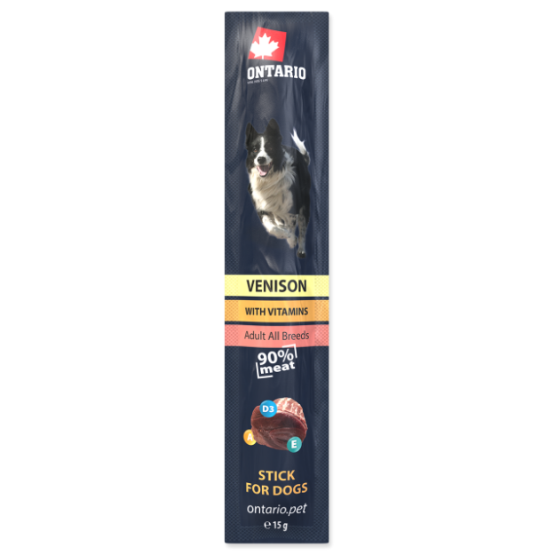 Stick ONTARIO for dogs Venison 15g