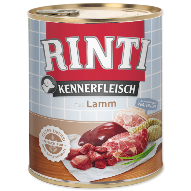 Konzerva RINTI Kennerfleisch jehne 800g