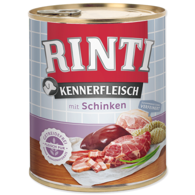 Konzerva RINTI Kennerfleisch šunka 800g