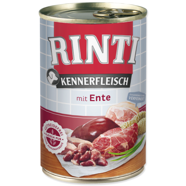 Konzerva RINTI Kennerfleisch kachní srdce 400g