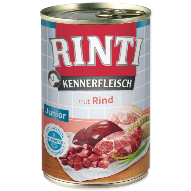 Konzerva RINTI Kennerfleisch Junior hovezí 400g