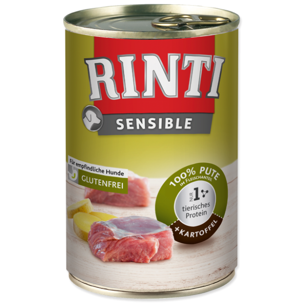 Konzerva RINTI Sensible kruta + brambory 400g