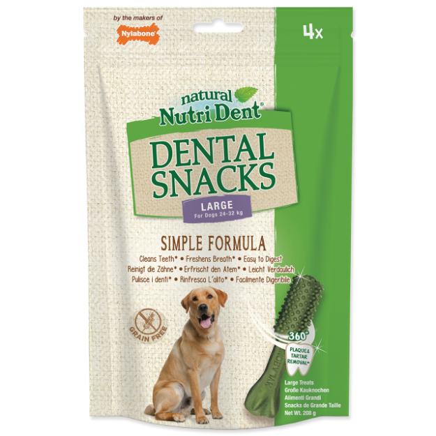 Pochoutka NUTRI DENT Dental Snacks Large 4ks