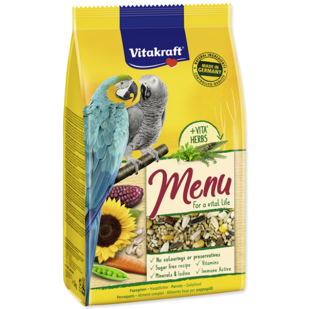 Menu VITAKRAFT Parrot 1kg