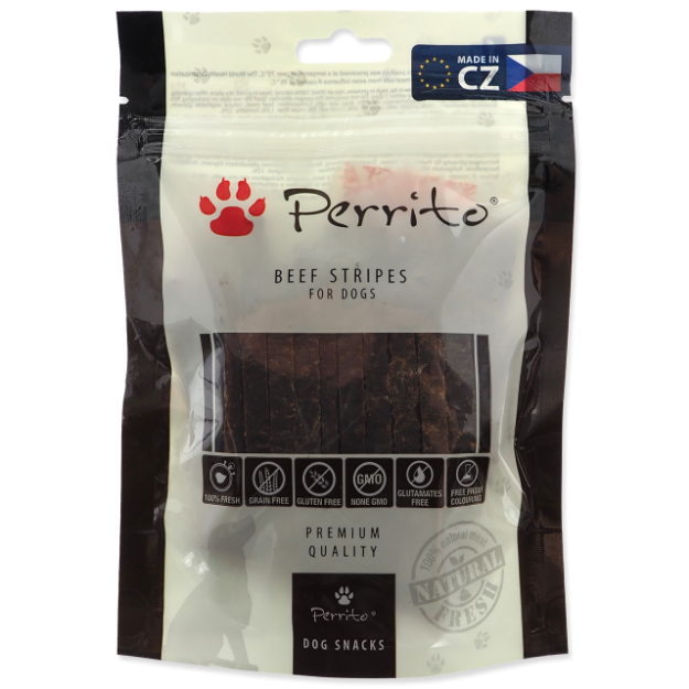 Pochoutka PERRITO Beef Stripes 100g