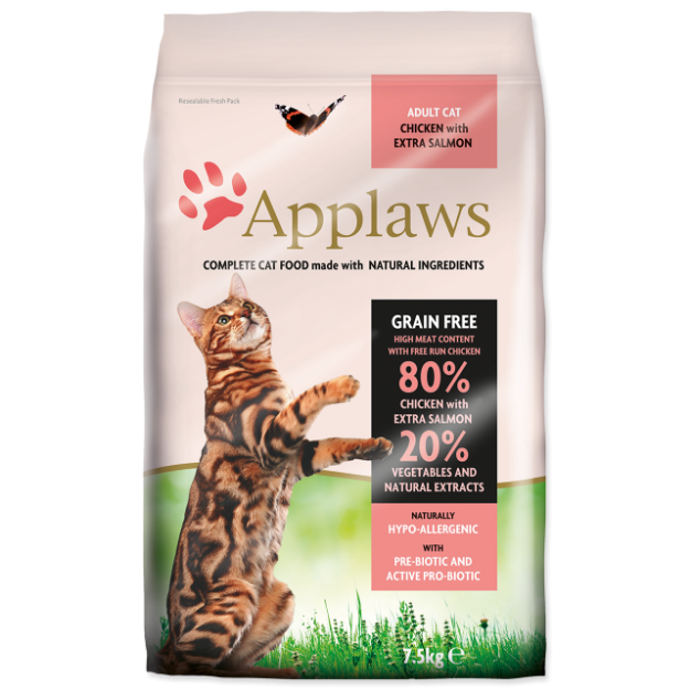 APPLAWS Dry Cat Chicken & Salmon 7,5kg